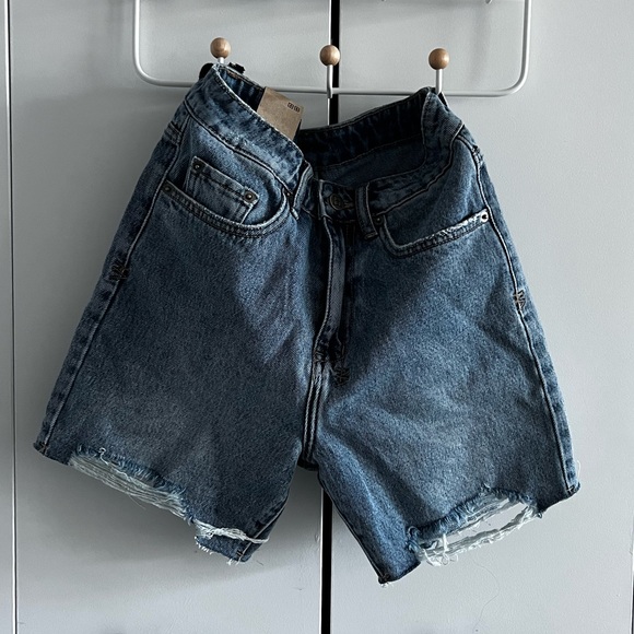 Modern Knee length Ksubi denim shorts